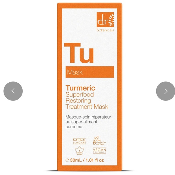dr botanicals | Turmeric Superfood Restoring Treatment Mask | 1.01 fl. oz. - Picture 5 of 5